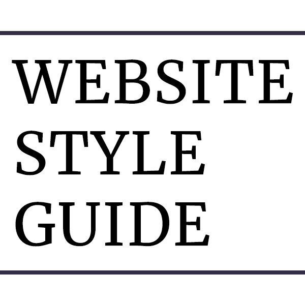 Website Style Guide Logo